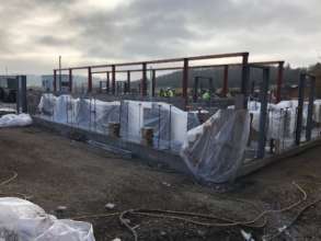 Foundational work begins on the second building