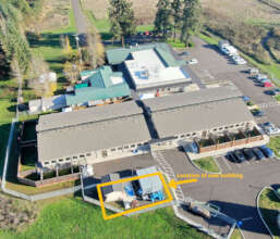 Greenhill Campus showing location of new building