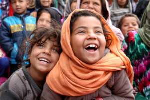 Cheerful Winter in Afghanistan