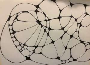 Neurographic drawing by HAICU participant