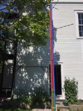 Peace Pole in the Garden