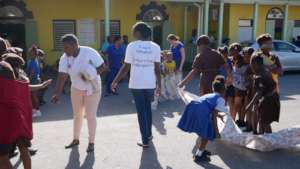 2018 Interns Conducting Outreach Session