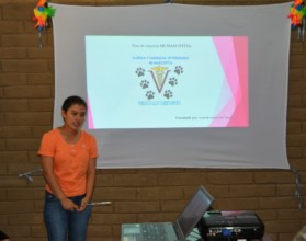 Scarleth makes her final presentation to the jury