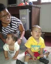 Babies with Down syndrome