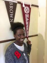 Chenai after learning of her Harvard acceptance