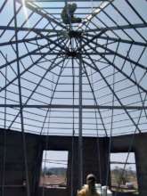 All our support interconnected like d roof railing