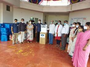Anniversary distribution of Oxygen Concentrator
