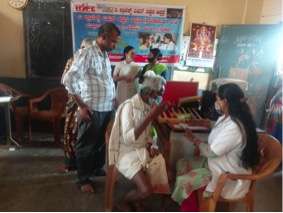 Eye Screening Camp at Andrahalli