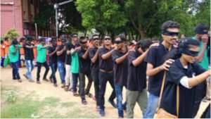 Blindwalk at Tenali, Andhar Pradesh.....