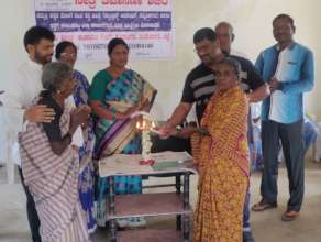 Beneficiary lighting a new beginning......