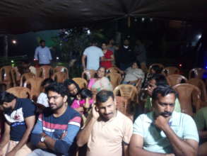 Entertainment during the social tourism....