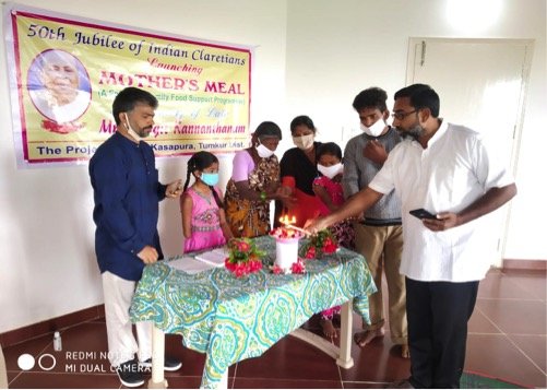 Lighting the lamp....Mothers meal