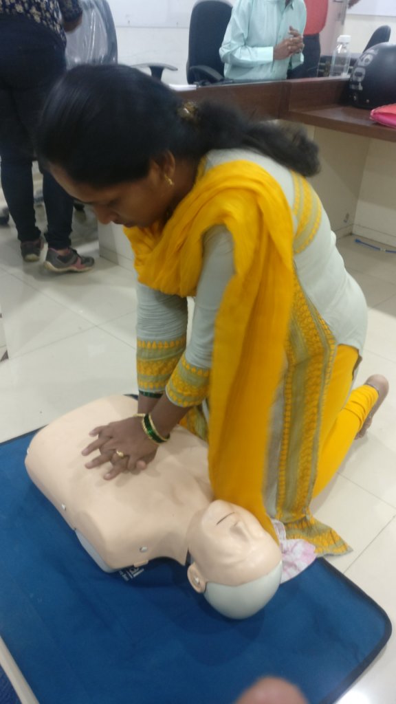 Effective CPR hands-on-training