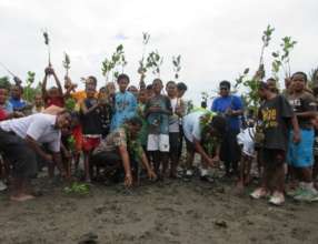 The locals and Fiji government officials.