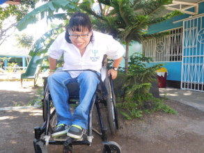 Heimy strengthening her mobility skills