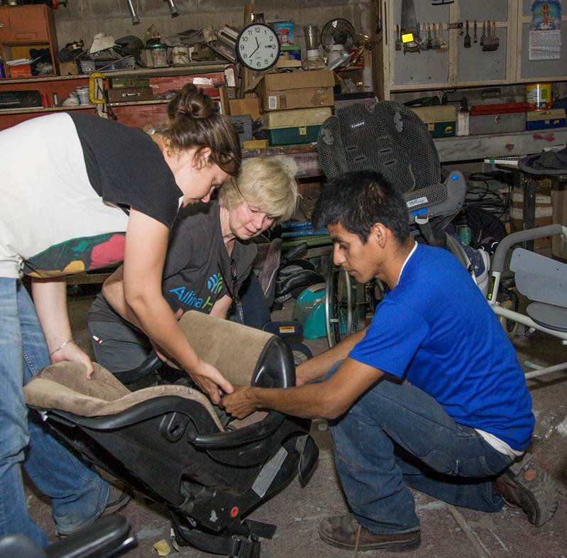 Aldo working with brigade