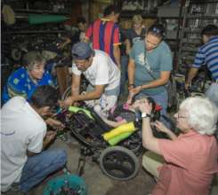 It takes Team Work to get the right wheelchair