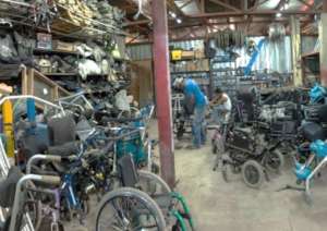 our wheelchair workshop