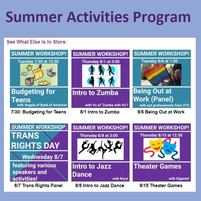 more activities