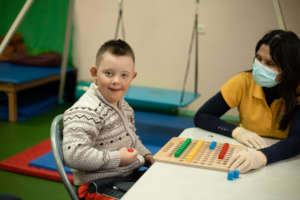 Danyil is working on his counting skills