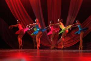 Dance is a safe place for displaced children...