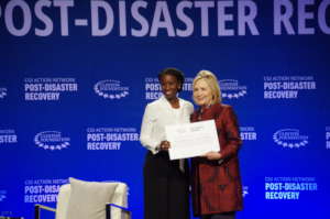 DJ & Hilary Rodham Clinton_2019 Puerto Rico CGI