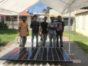 Our solar students are just weeks from graduation!