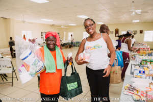 Critical supplies bring smiles...