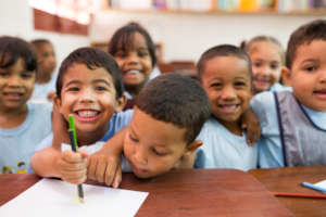 kindergarten students