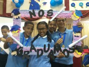 Celebrating graduation day