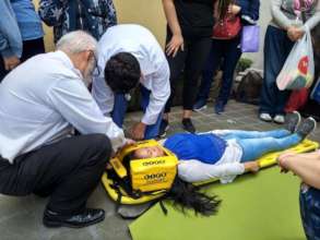 First aid workshop for women in Mexico City