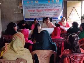 women with disabilities participate in training