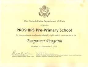 Recognizes Certificate from USA