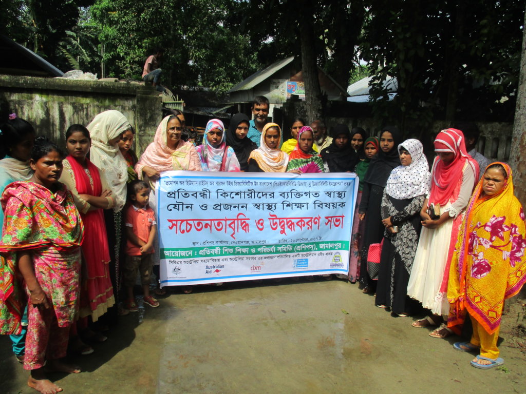 Support for Changes livelihood of Disabled Women