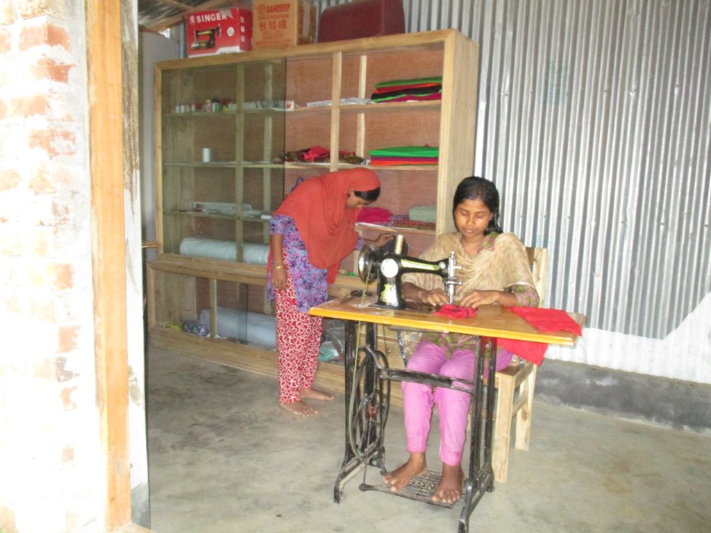 Support for Changes livelihood of Disabled Women