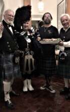 Haggis enjoyed by all!