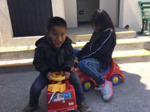 Playing with Maricruz