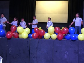 Children Peforming On Stage