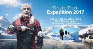 South Pole expedition that supported our project.