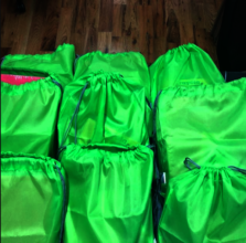 Program supply bags ready for groups!