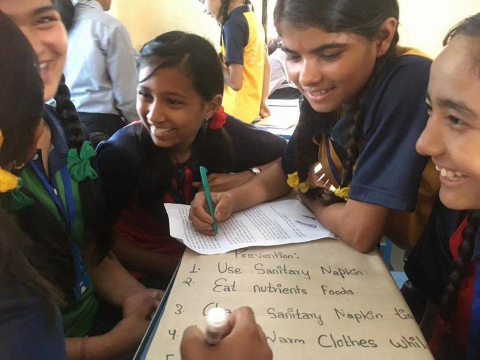Menstrual Hygiene Awareness to 5000 Nepali Girls