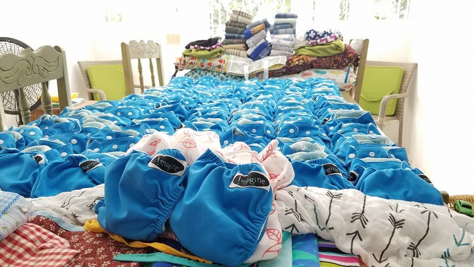 Reports on Diapers for 50 Children at the Rescue Center