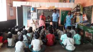 note book & dress distribution