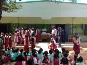 Educational meterials distributed
