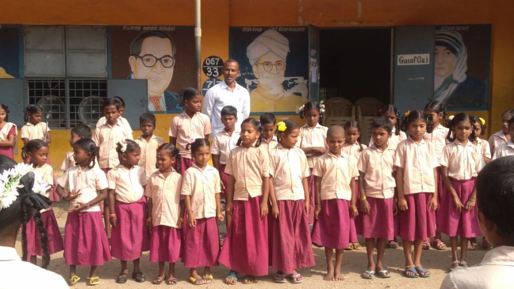Education material for poor school children