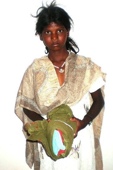 A Poor Tribe Child celebrates X-Mass and New year