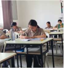 Medical Students hard at work!