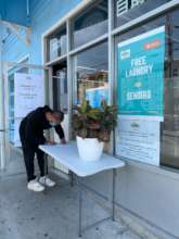 Free Laundry at Oakland WALI Site