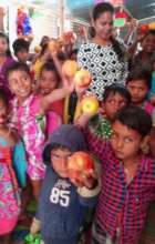 Gift a meal for 70 children at a school in India