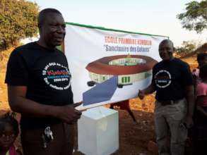 Jean Bosco and David at the celebrations